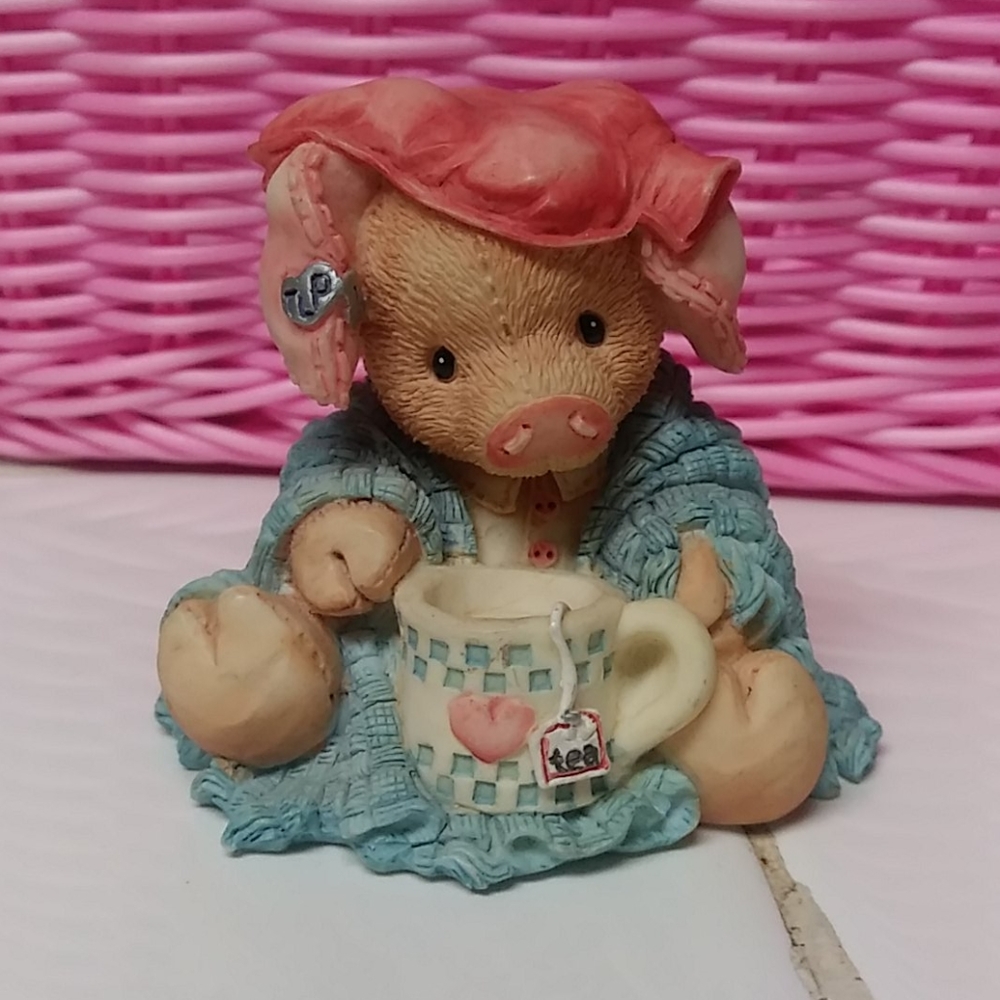 Vintage TLP This Little Piggy resin 1994Like New
